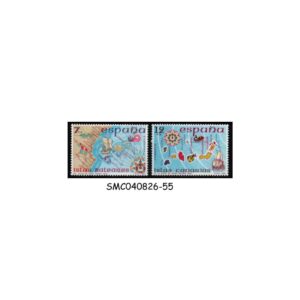 Stamps from SPAIN - 1981 ISLANDS SCOTT#2243-2244 - 2V - MINT NH