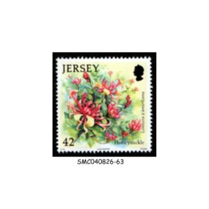 Stamps from JERSEY - 2007 SUMMER FLOWER / HONEYSUCKLE - 1V MINT NH