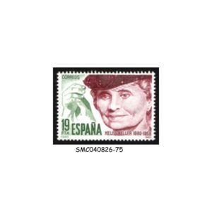 Stamps from SPAIN - 1980 HELEN KELLER - 1V MINT NH
