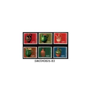 Stamps from YUGOSLAVIA - 1976 MUSEUM EXHIBITS - ANCIENT POTTERY - 6V MINT NH