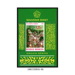 Stamps from INDONESIA - 1979 ORCHIDS / FLOWERS - MIN. SHEET MINT NH