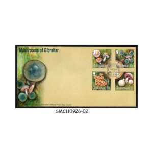Stamps from GIBRALTAR - 2003 MUSHROOMS OF GIBRALTAR - FDC