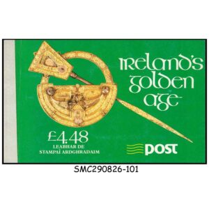 Stamps from IRELAND - 1989 IRELAND'S GOLDEN AGE - STAMP BOOKLET (4-panes MNH)