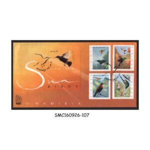 Stamps from NAMIBIA - 2005 SUN BIRDS - FDC