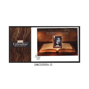 Stamps from GIBRALTAR - 2012 BIRTH BICENTENARY OF CHARLES DICKENS - MS - FDC