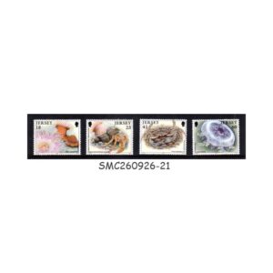 Stamps from JERSEY - 1994 MARINE LIFE (2nd Series) - 4V - MINT NH