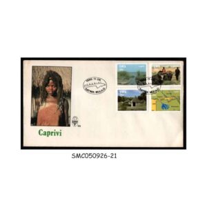 Stamps from SOUTH WEST AFRICA - 1986 LIFE IN CAPRIVI - FDC