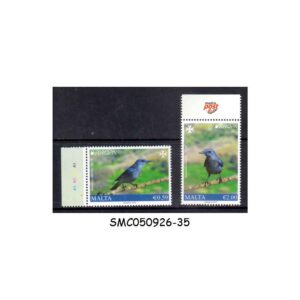 Stamps from MALTA - 2019 150th EUROPA - NATIONAL BIRDS - 2V MINT NH