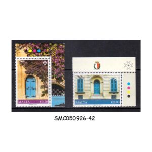 Stamps from MALTA - 2018 EUROMED - 2V MINT NH