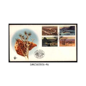 Stamps from SOUTH WEST AFRICA - 1981 FISH RIVER CANYON - FDC