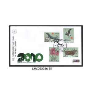 Stamps from MALTA - 2010 INTERNATIONAL YEAR OF BIODIVERSITY - FDC