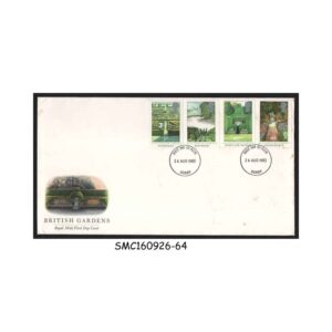 Stamps from GREAT BRITAIN - 1983 BRITISH GARDENS - FDC
