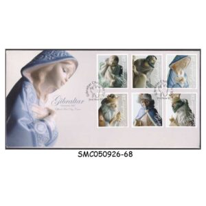 Stamps from GIBRALTAR - 2007 CHRISTMAS - FDC