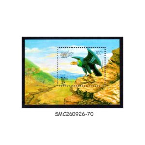 Stamps from LAOS - 1994 TERATORNIS MIRABILIS / PREHISTORIC BIRDS - MIN. SHEET - MINT NH