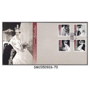 Stamps from GIBRALTAR - 2003 50th ANNIVERSARY OF CORONATION - FDC