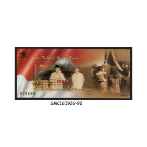 Stamps from INDONESIA - 2001 100th ANNIVERSARY OF BUNG KARNO - MIN. SHEET MINT NH