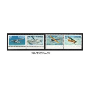 Stamps from CANADA - 1982 AIRCRAFTS / AVIATION - 4V - MINT NH