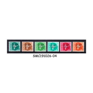 Stamps from INDIA - 1963 INTERNATIONAL COMMISSION IN INDO-CHINA / CONGO OVPT - 6V - MINT NH