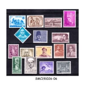 Stamps from INDIA - 1966 INDIA YEAR UNIT - 16V COMPLETE MINT NH