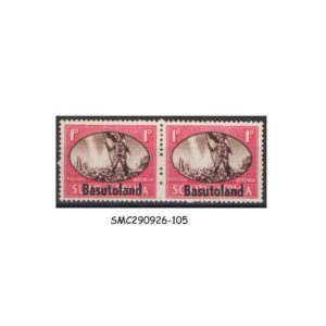 Stamps from BASUTOLAND - 1945 PEACE & VICTORY SCOTT#29 - 2V PAIR MINT HINGED
