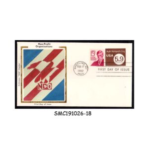 Stamps from UNITED STATES USA - 1982 NON-PROFIT ORGANIZATIONS / NPO - FDC