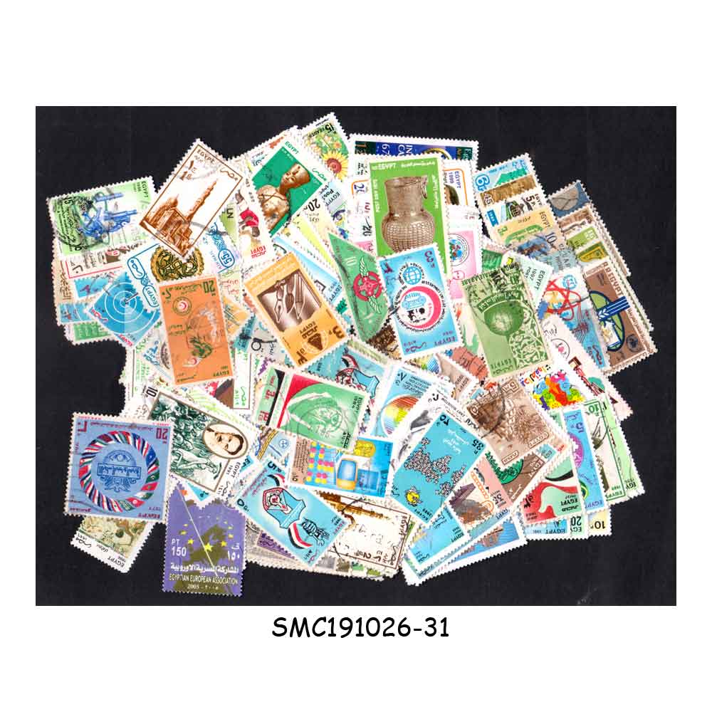 COLLECTION OF EGYPT STAMPS - 130V - USED