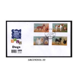Stamps from MALTA - 2001 MALTESE DOGS / PET ANIMALS - FDC