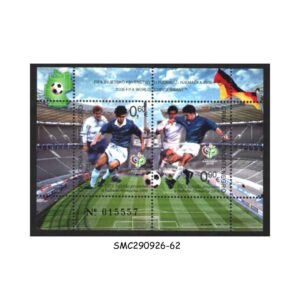 Stamps from MONTENEGRO - 2006 FIFA WORLD CUP OF FOOTBALL  GERMANY - MIN. SHEET MINT NH