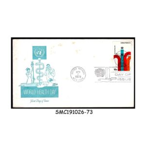 Stamps from UNITED NATIONS UNO - 1972 WORLD HEALTH DAY - FDC